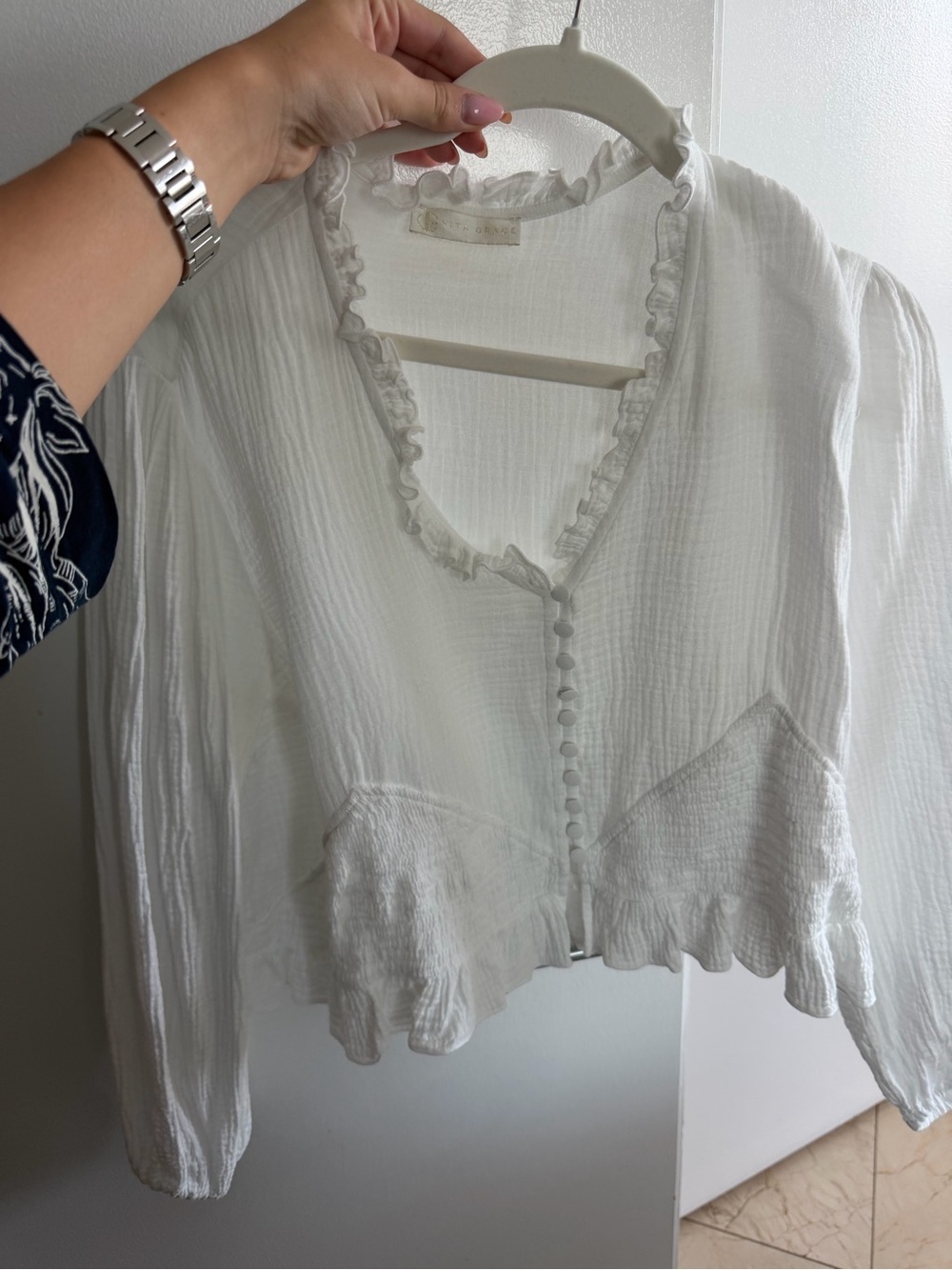 Vita grace white top